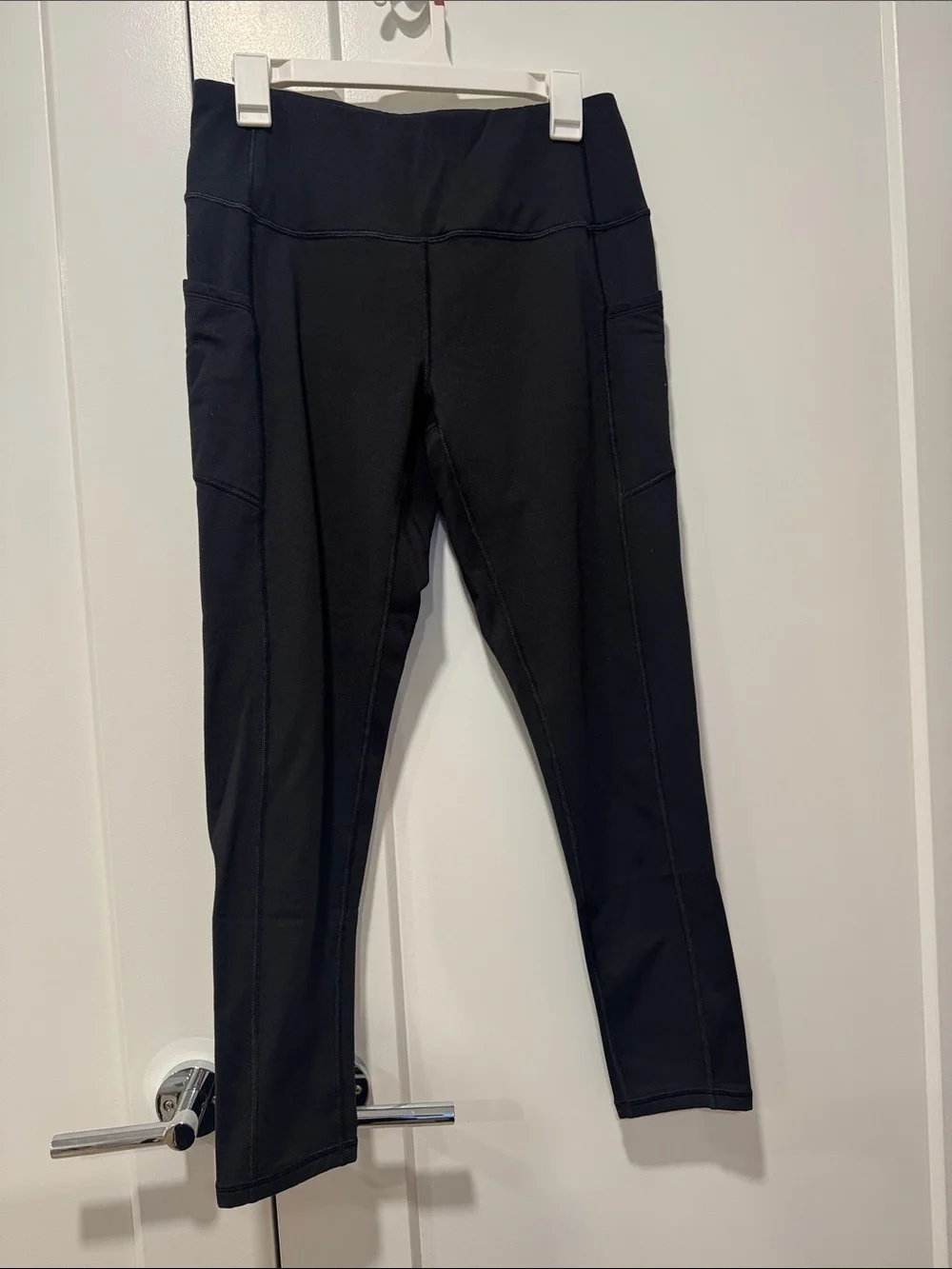 Women's Black High-Waist Performance Leggings